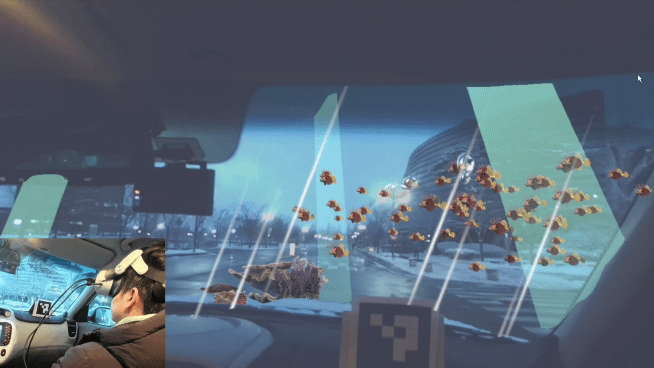 Natural User Interface-Based Interactive XR System for In-Car Environments