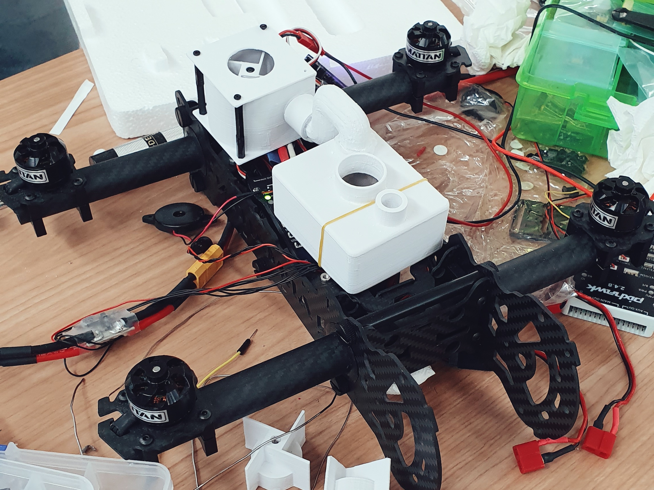 Automated Drone Design for Kiwi Pollination