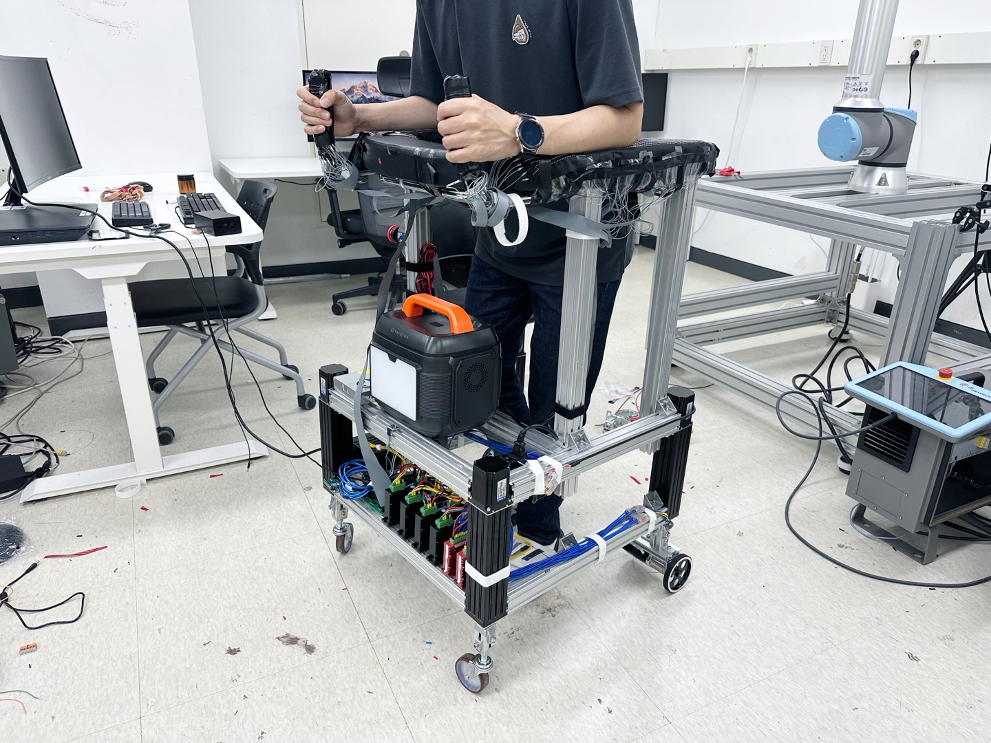 Intelligence Walker: A Seamless Mobility Assist Device for the Elderly