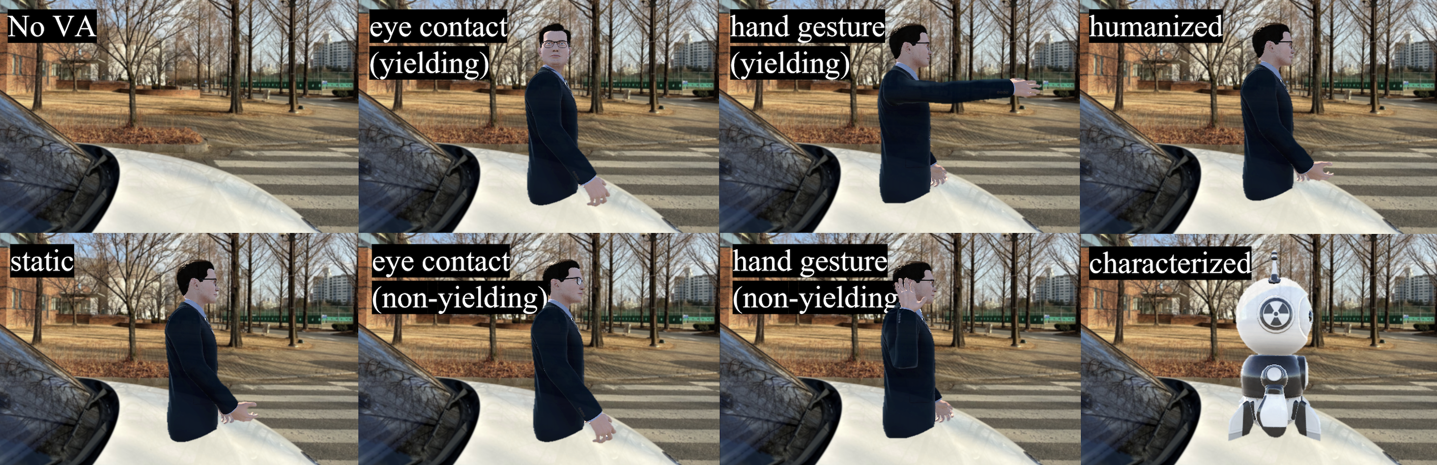 Designing Virtual Agent Human-Machine Interfaces Depending on the Communication and Anthropomorphism Levels in Augmented Reality